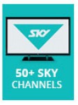 Sky (50+ Channels)